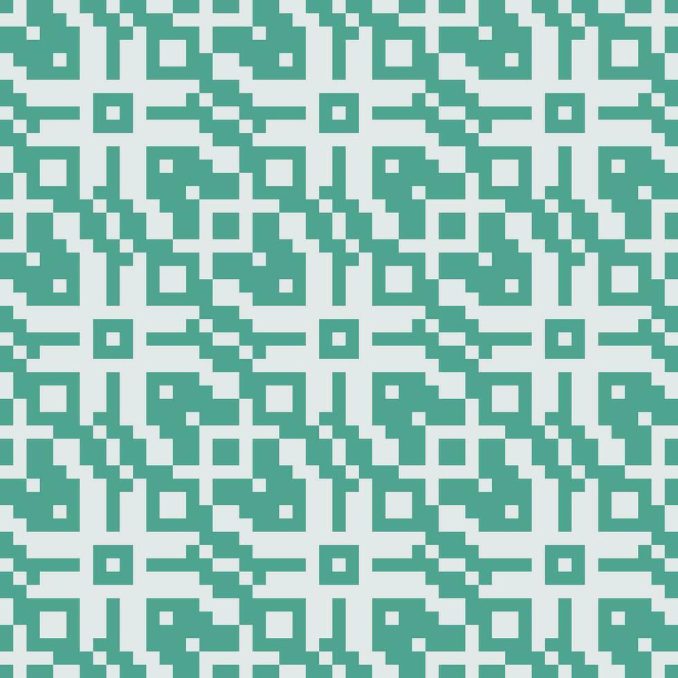 a green and white pattern with squares vector