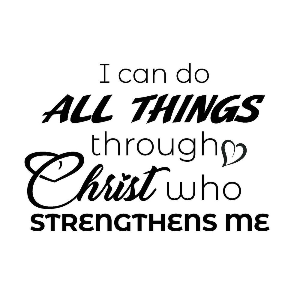 Christian faith, typography for print vector