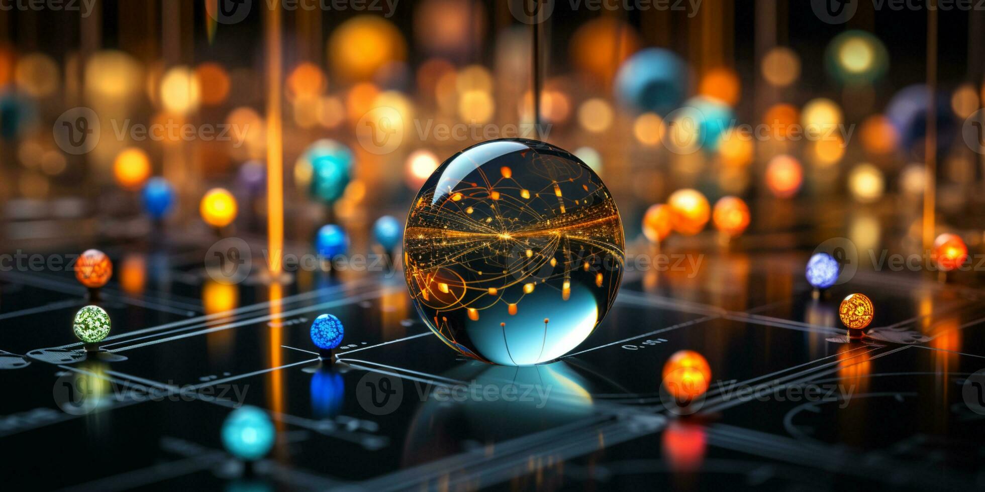 Data Visualization, Close up Technology Digitalization, Optimization of High-Tech Electronics, Data mining, artificial intelligence, business analytics, AI Generative photo