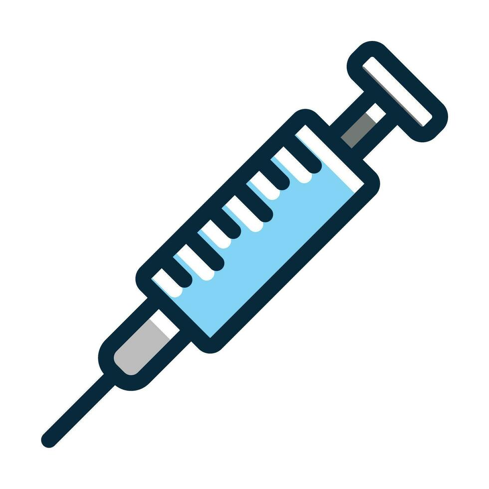 Injection Vector Thick Line Filled Dark Colors Icons For Personal And Commercial Use.