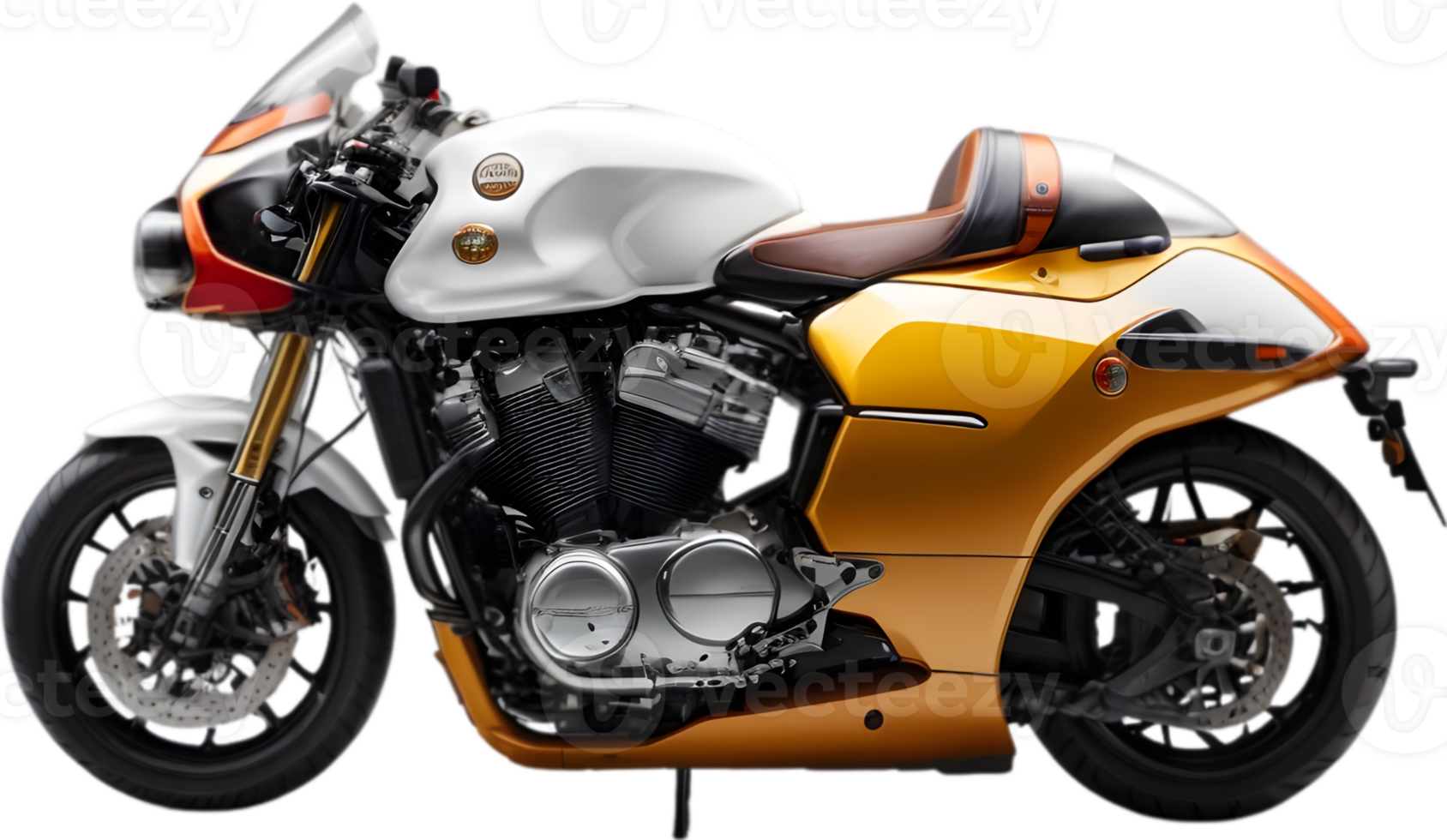 motocicleta, helicóptero ai generativo png