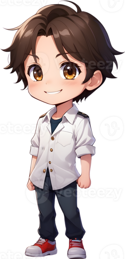Cute Boy, Adorable Child, Happy Kid, Smiling Boy,ai generative png