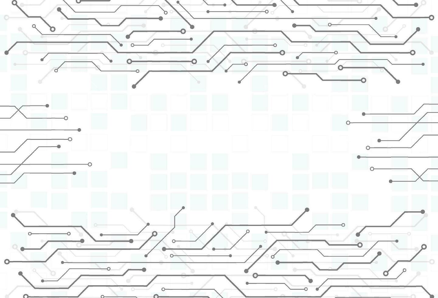 Abstract digital background with technology circuit board texture. Electronic motherboard illustration. Communication and engineering concept. Vector illustration