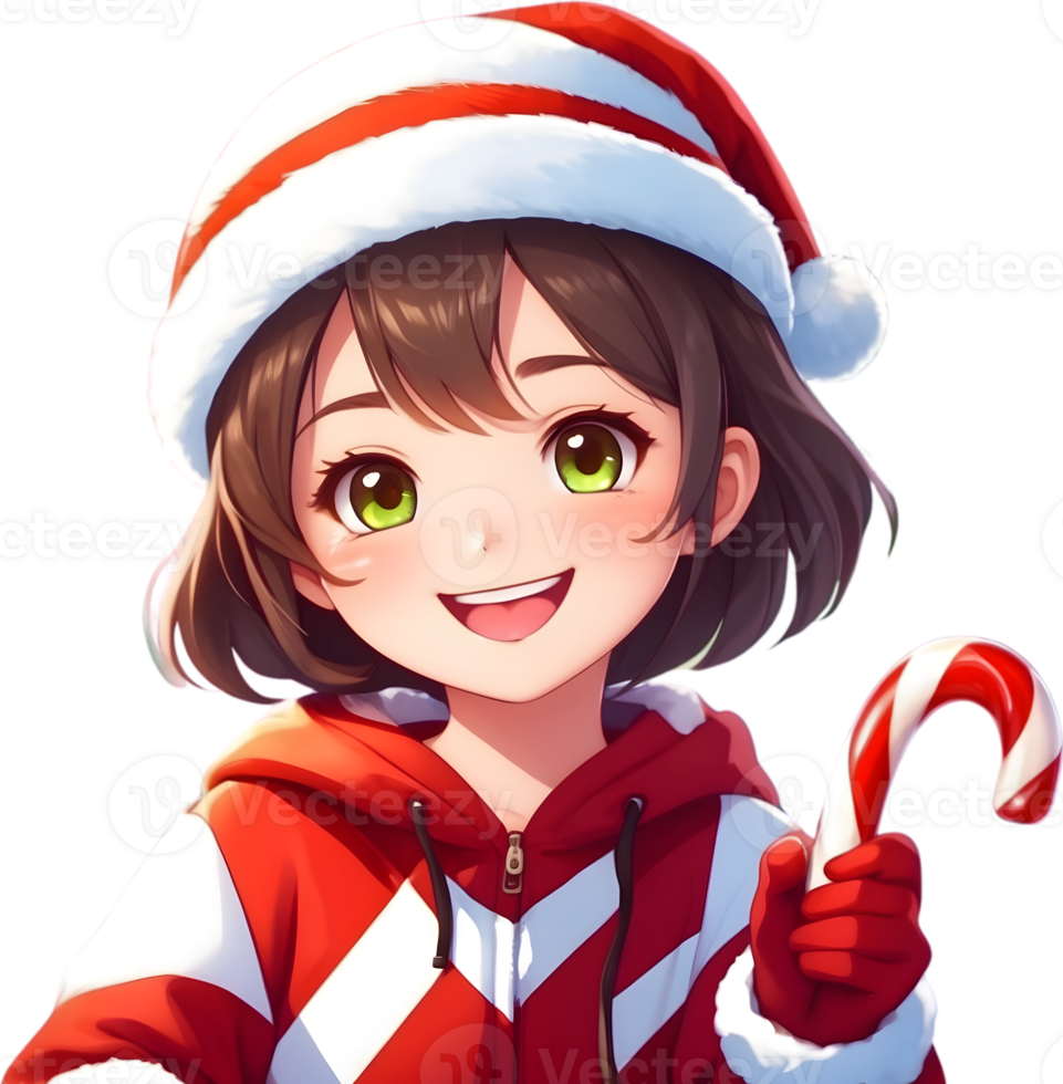 Santa Claus, Kris Kringle, Father Christmas, jolly old man, ai generative png