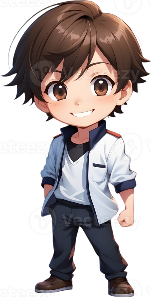 Cute Boy, Adorable Child, Happy Kid, Smiling Boy,ai generative png