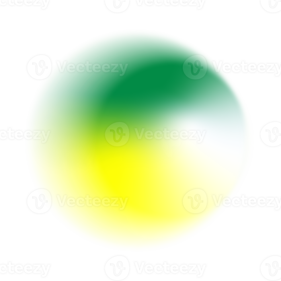 green and yellow sphere light overlay png
