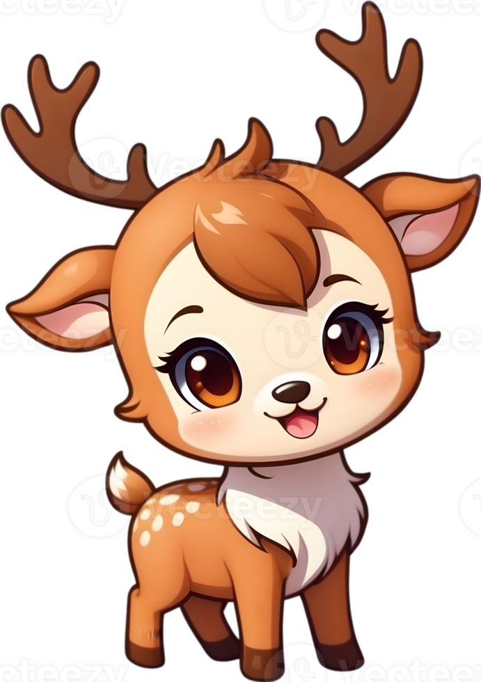 Reindeer antlers, Santa  reindeer, Christmas reindeer ai generative png