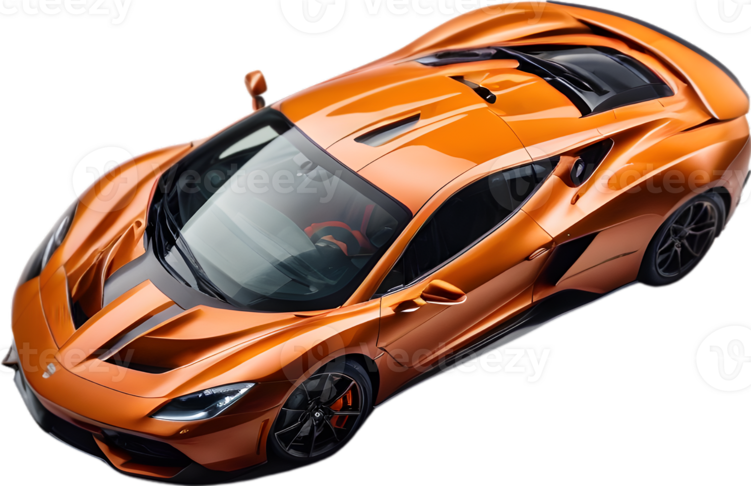 lamborgini, ferrari, bugatti, mclaren, Porsche ai generativo png