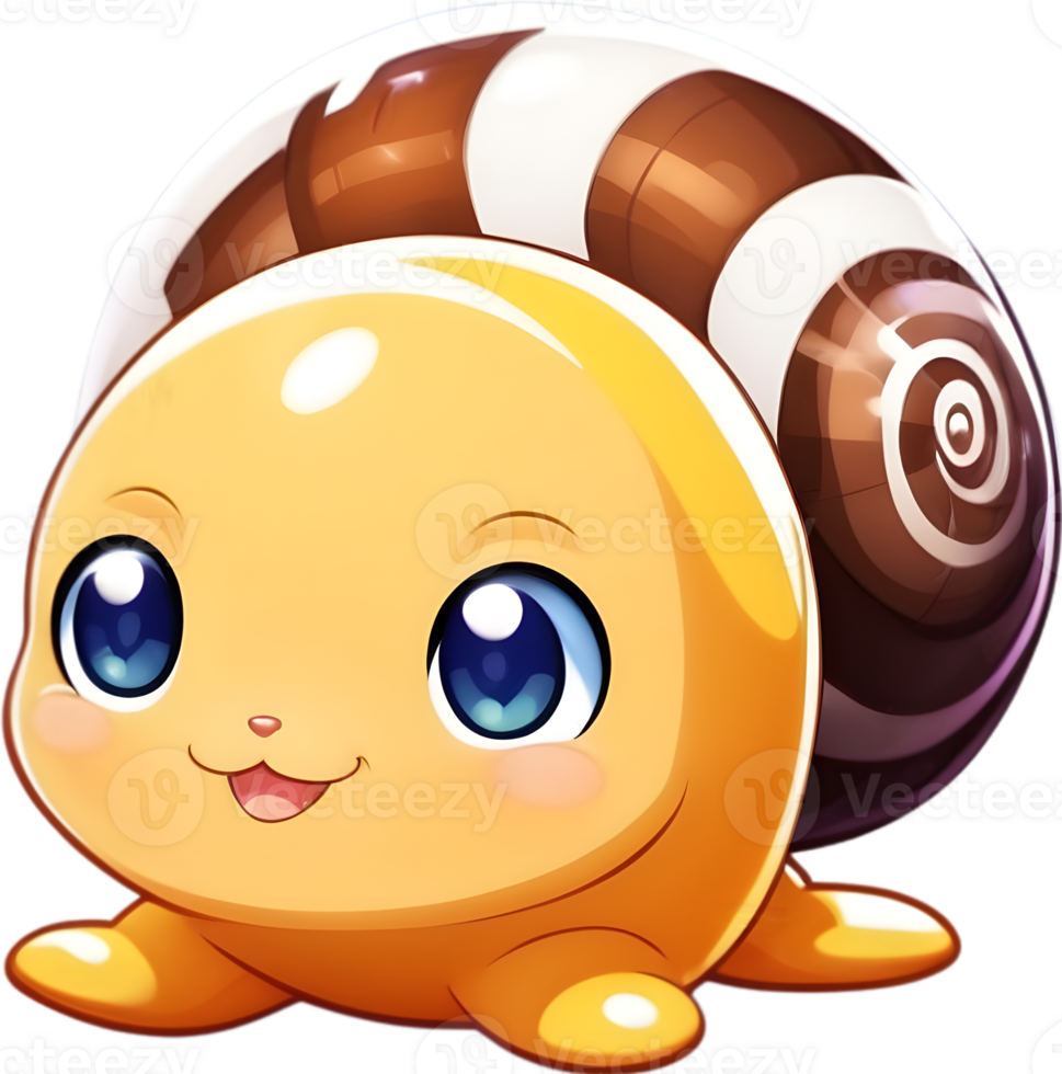 Garden snail, Land snail, Snail shell, Snail slime, ai generative
