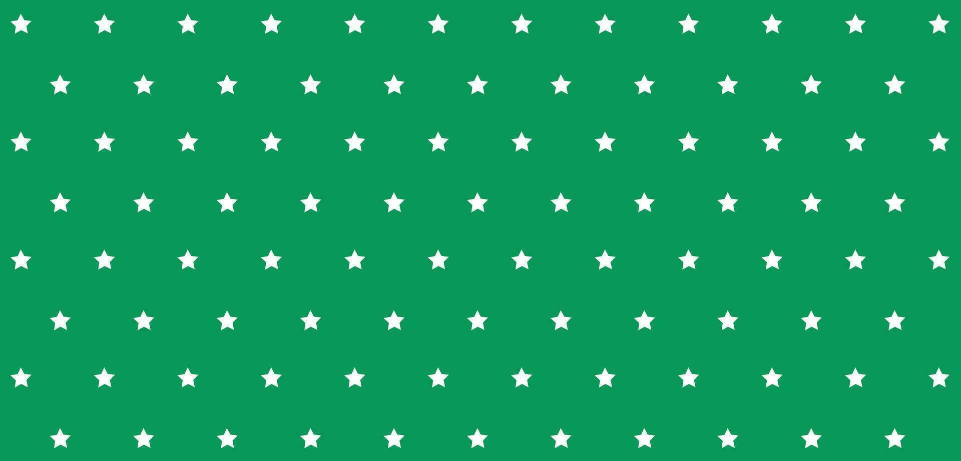 Green Christmas background, star background vector