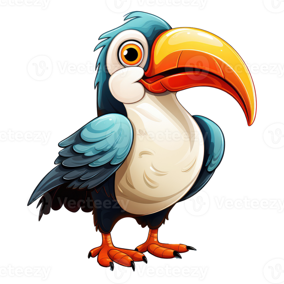 cute toucan . AI Generated png