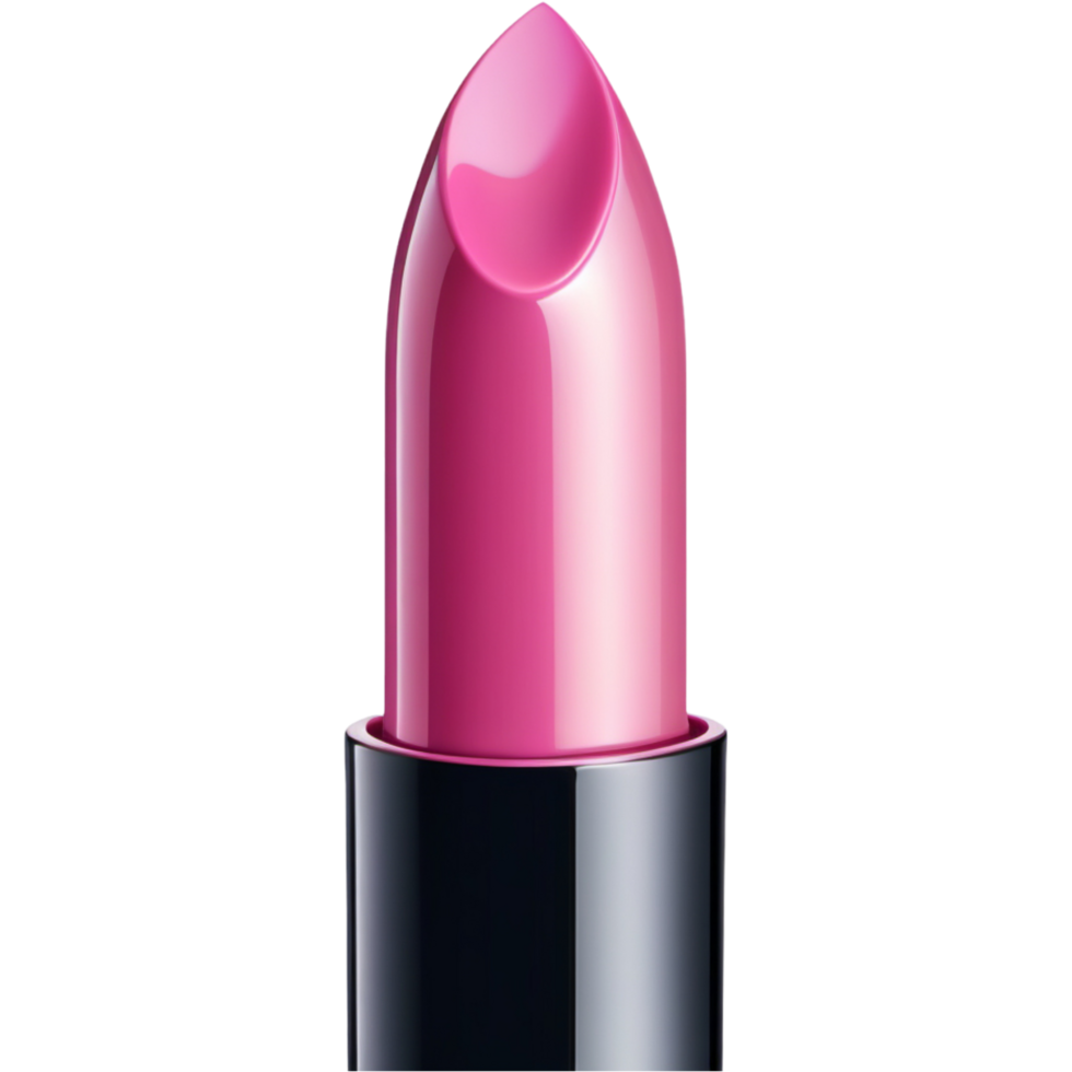 Pink lipstick cosmetic. AI Generative png