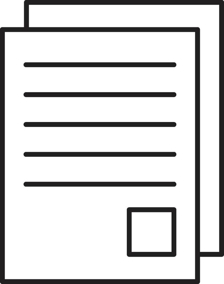 experience portfolio icon. Work experience icon vector