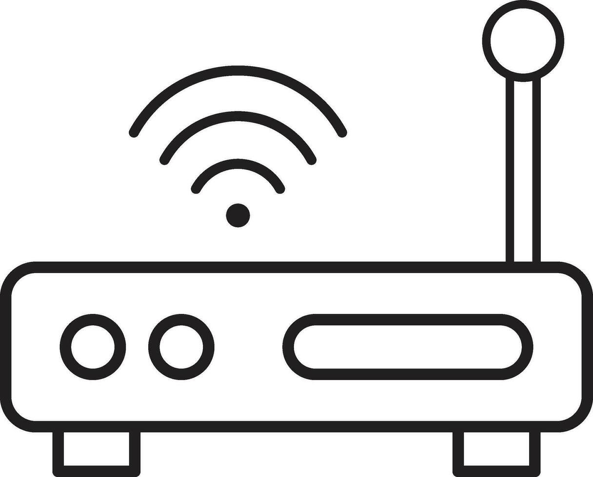 Wifi icono. Wifi señal icono vector