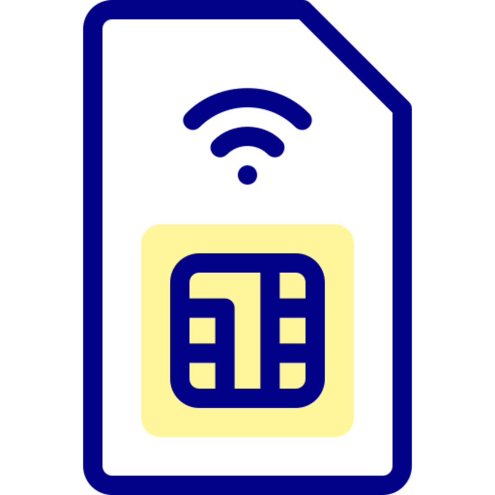 sim card icon design png