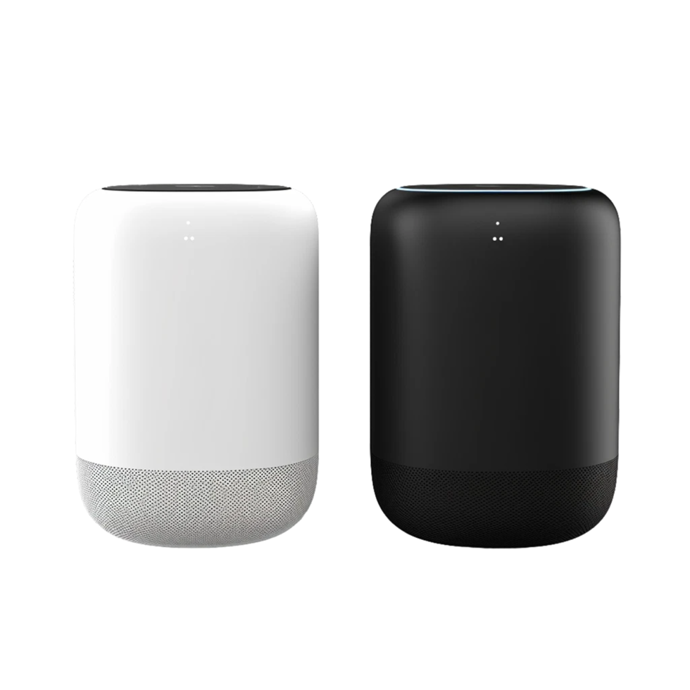 bluetooth speaker isolated on a transparent background AI Generative png