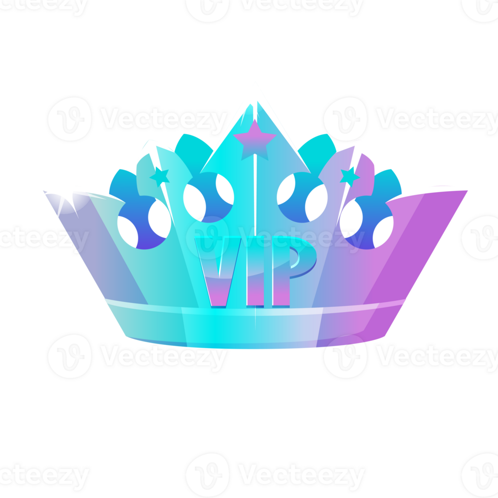 VIP crown for the game, award emblems for the winner. png
