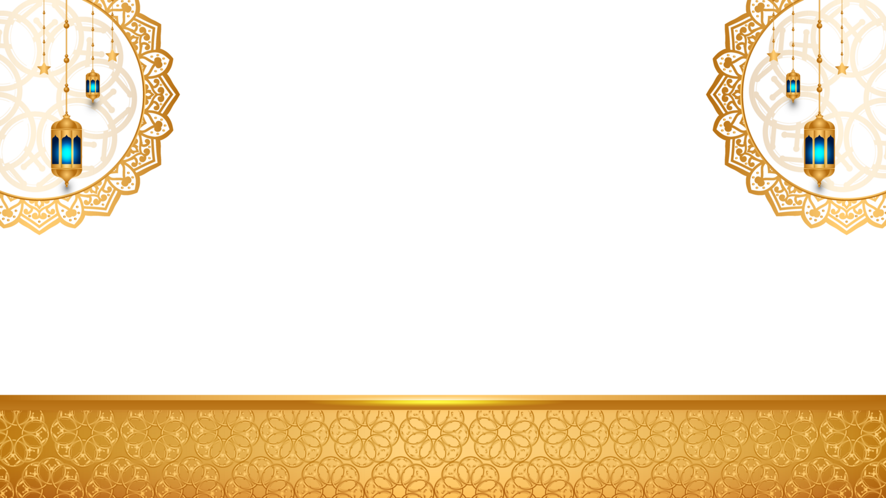 Luxury ramadan kareem ramadhan islamic ornament mandala shab e barat eid al fitr mubarak transparent background png