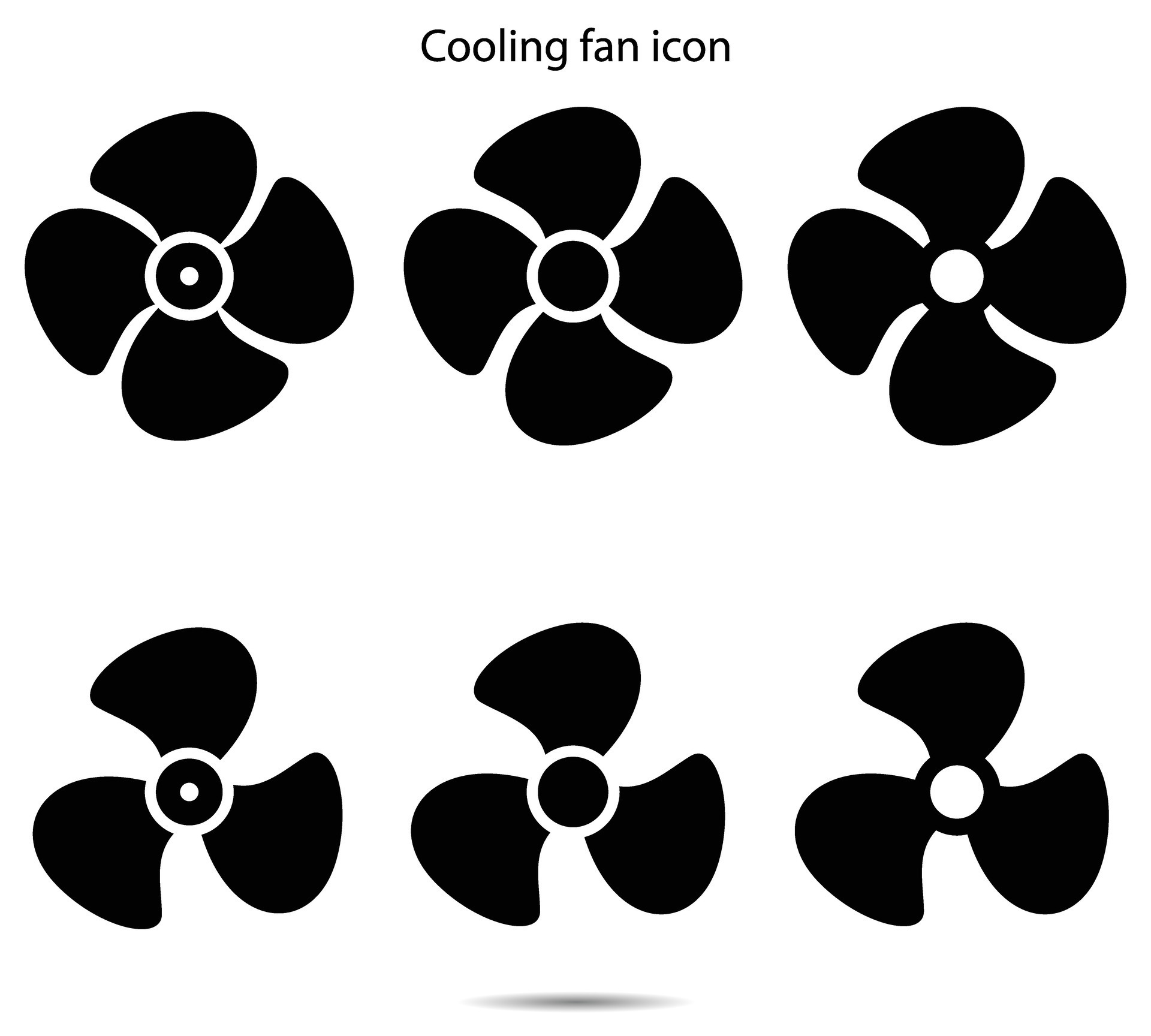 Cooling fan icon, Vector illustration 33002672 Vector Art at Vecteezy