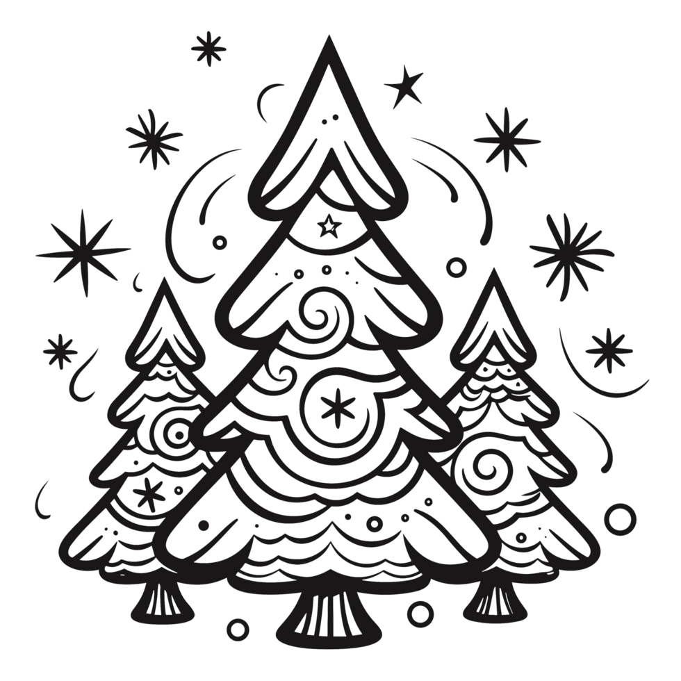 Beautiful Merry Christmas Clipart - Ai Generative png