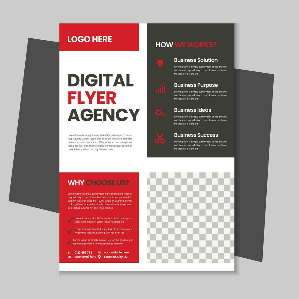 Colorful corporate and business flyer collection, corporate poster, flyer bundle, brochure, annual report, proposal, leaflet, company profile, digital marketing poster and a4 layout with mockup vector