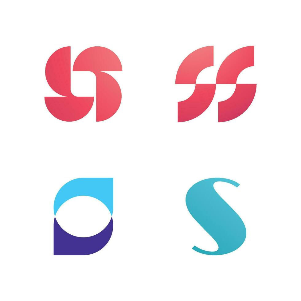 Letter S logo vector template. Creative S Letter initial logo design