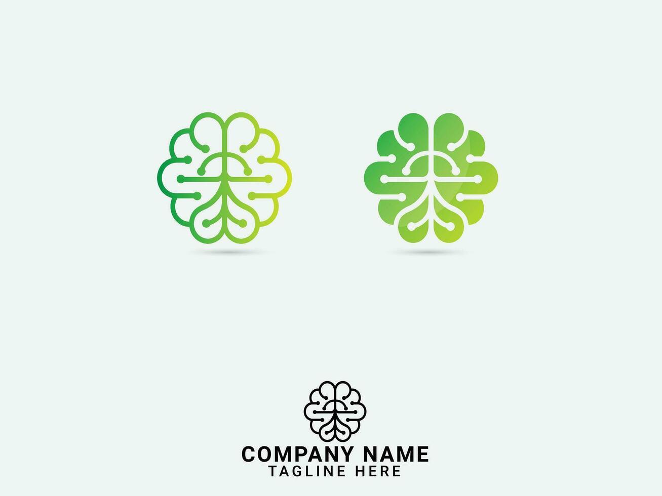 humano cerebro logo. moderno. creativo cerebro logo ciencia. hospital. creativo. icono. compañía. pensar. cerebro vector. idea. tecnología vector