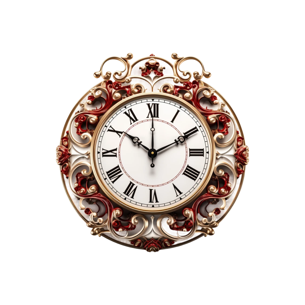 Vintage clock Generative AI png