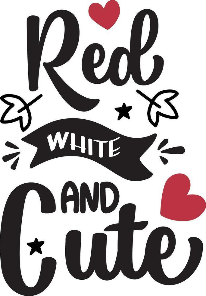 Patriotic Quotes Design vector