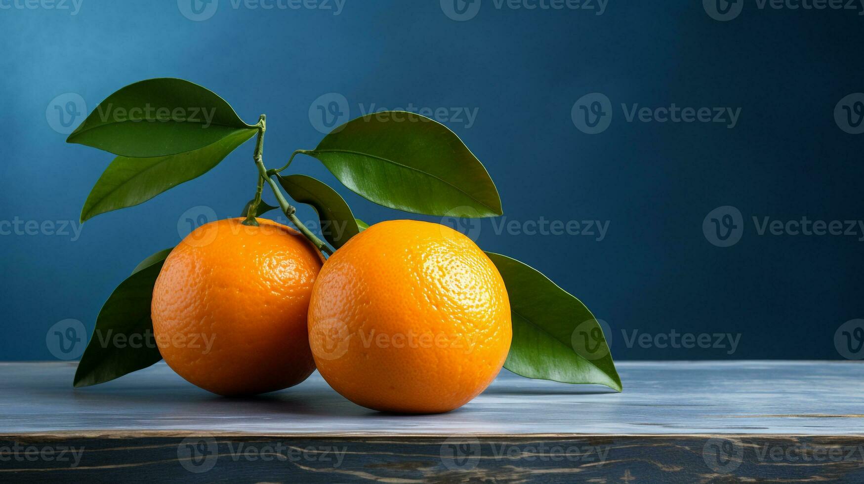 Photo of Clementine on a minimalist table. Generative AI 33004991 Stock Photo at Vecteezy