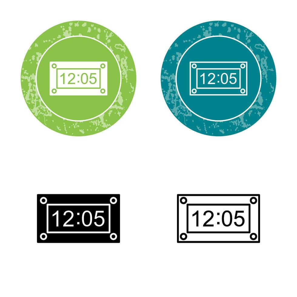 Unique Timer Vector Icon