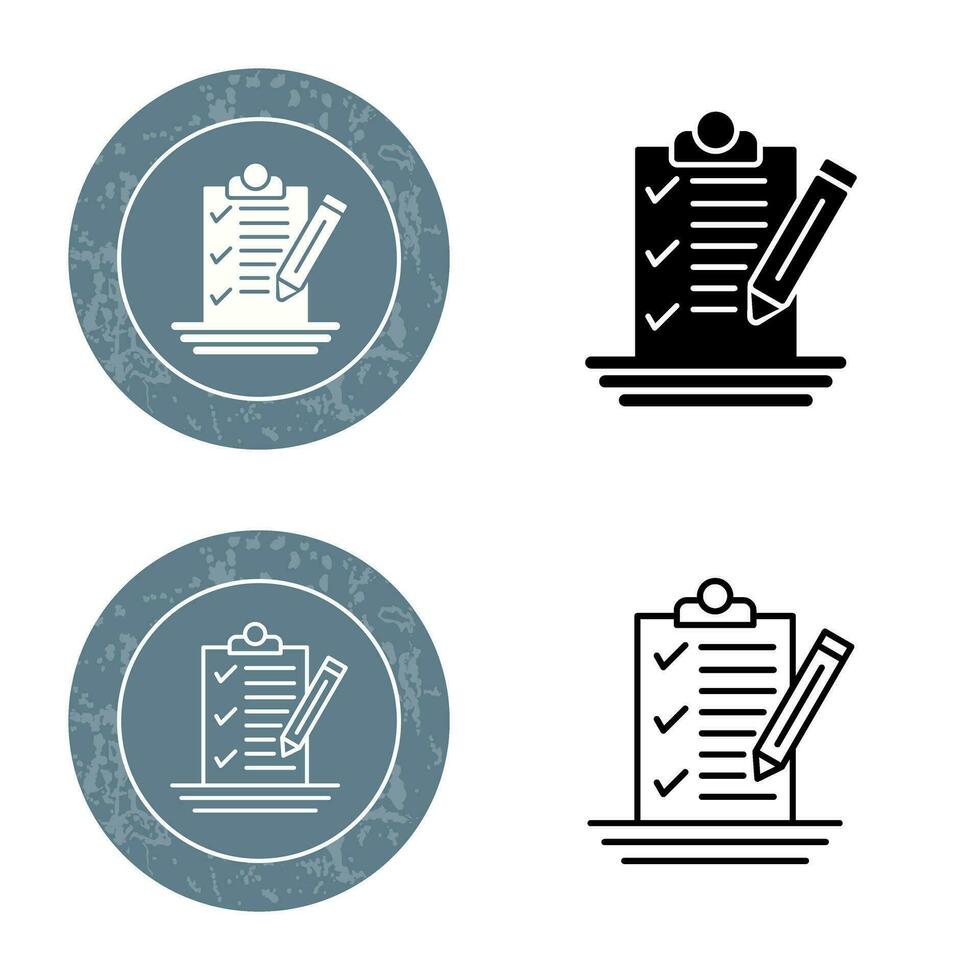 Check List Vector Icon