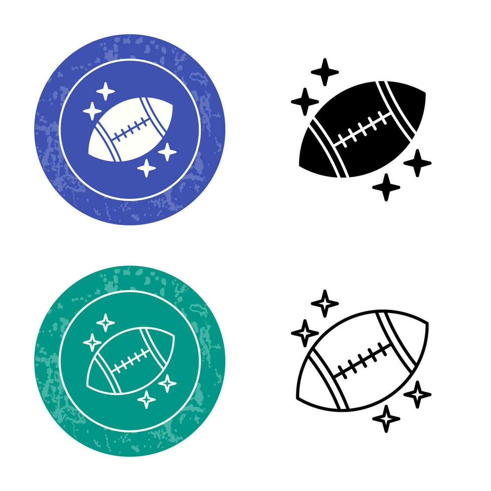 Rugby Vector Icon