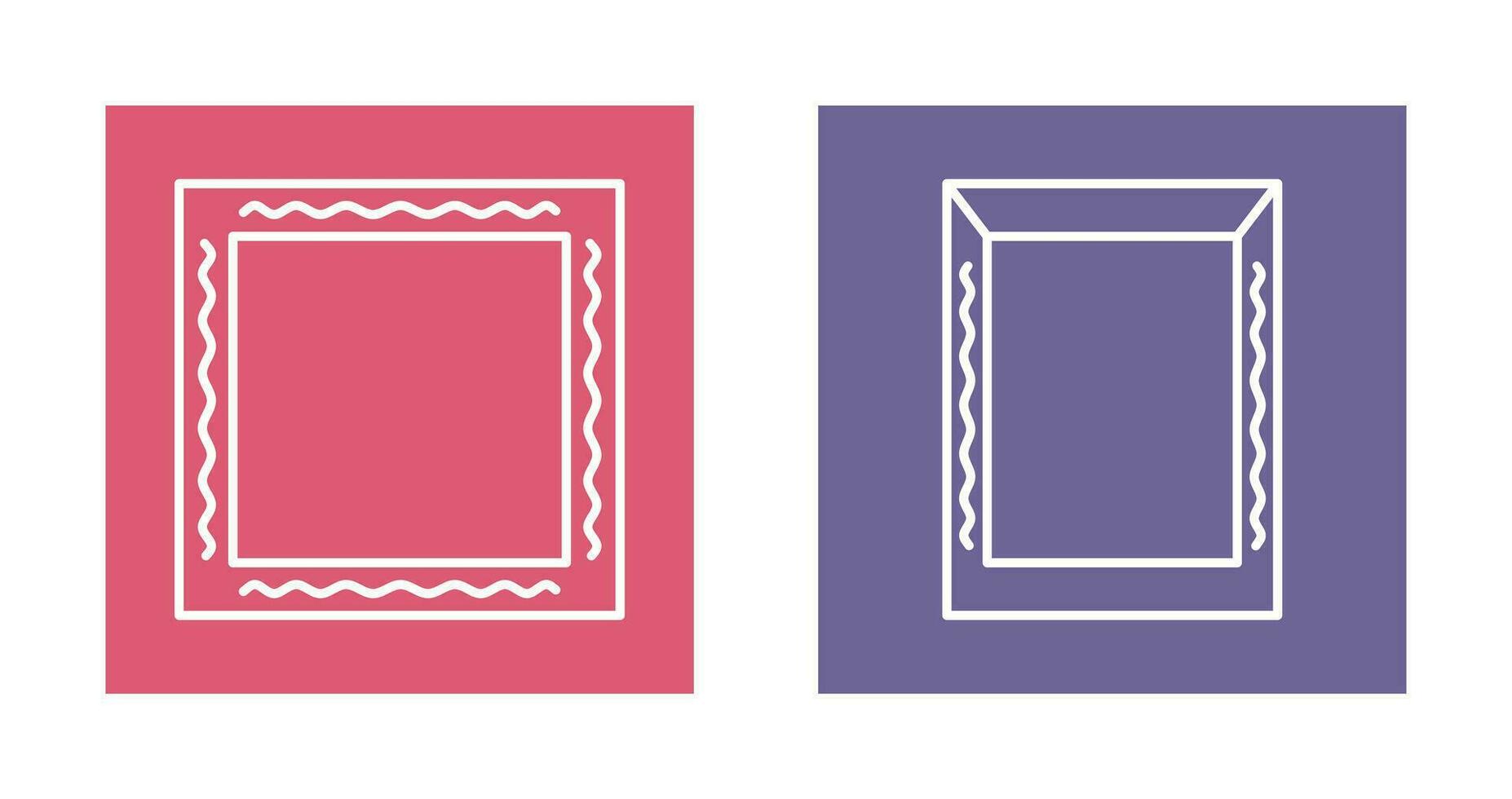 frame and hanging Icon vector