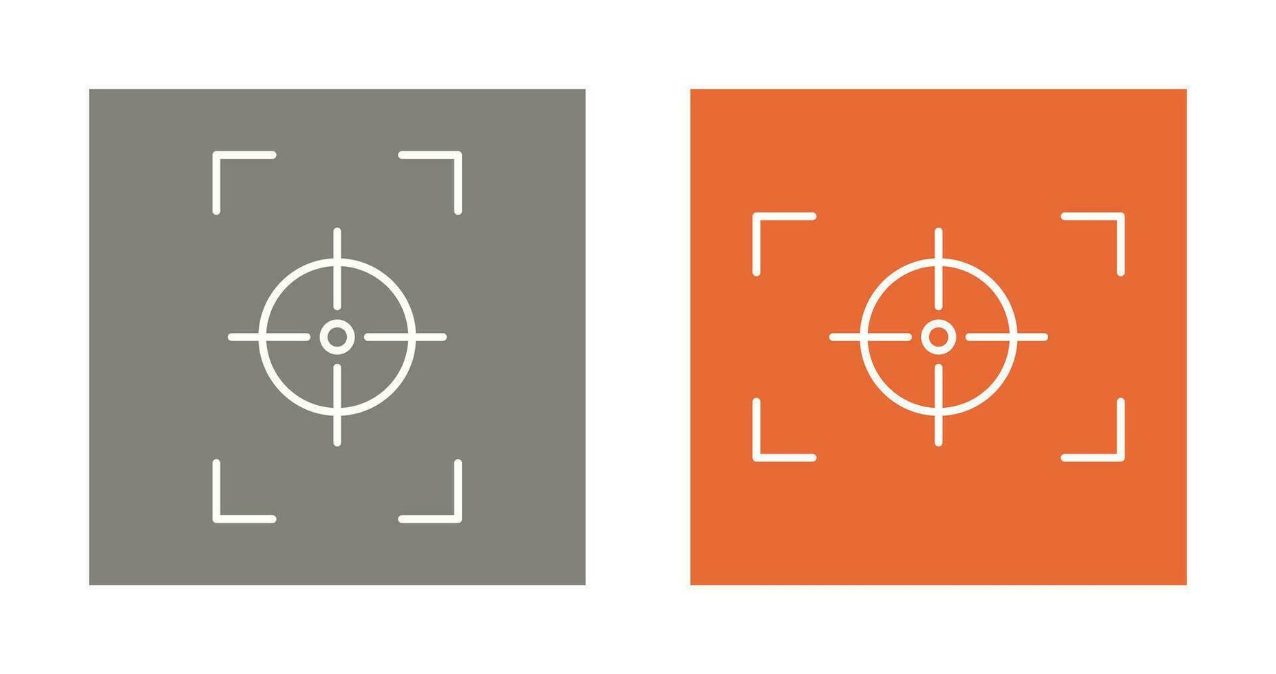 focus vertical and focus horizontal Icon vector
