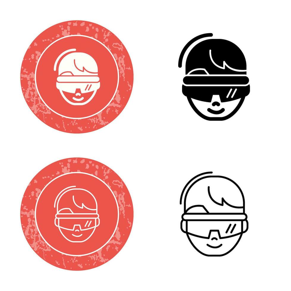 virtual Reality Glasses Vector Icon