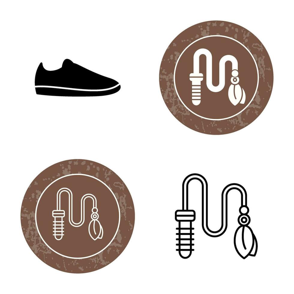 icono de vector de zapatos casuales