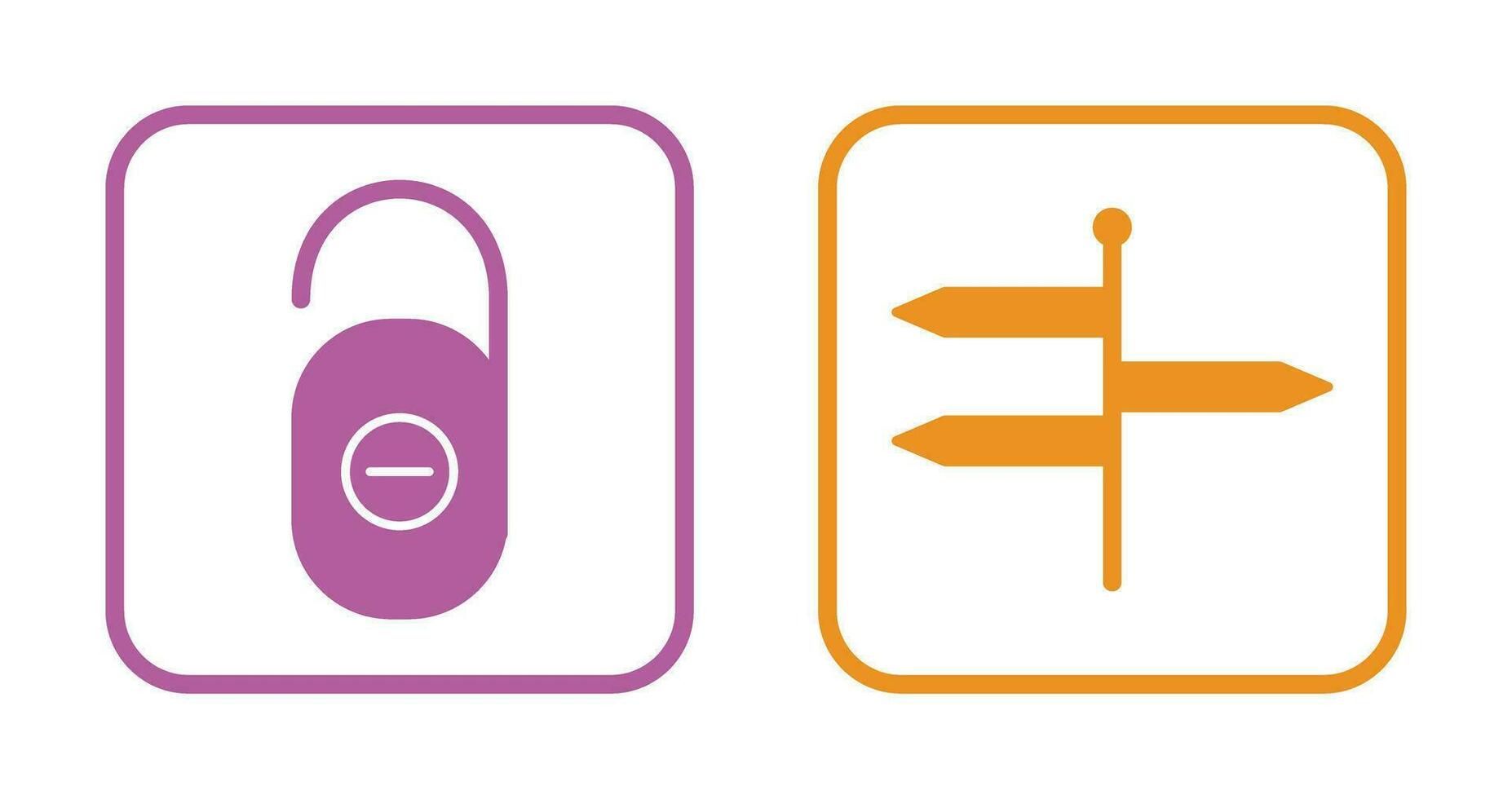 do not disturb and directions  Icon vector