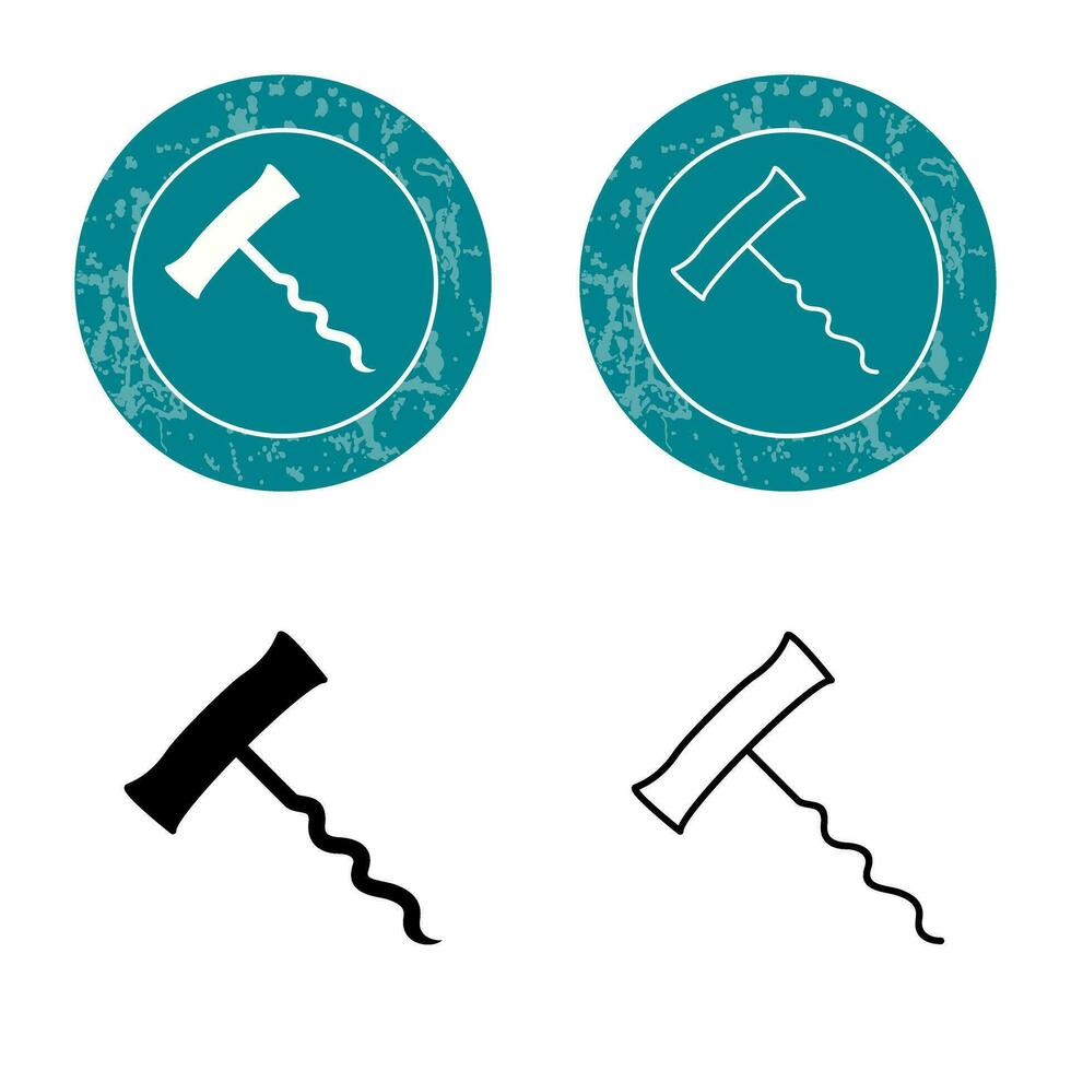 Unique Corkscrew Vector Icon