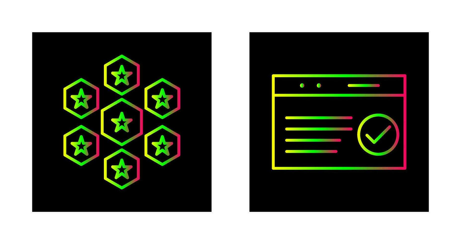 reputación administración y control de calidad pasado icono vector