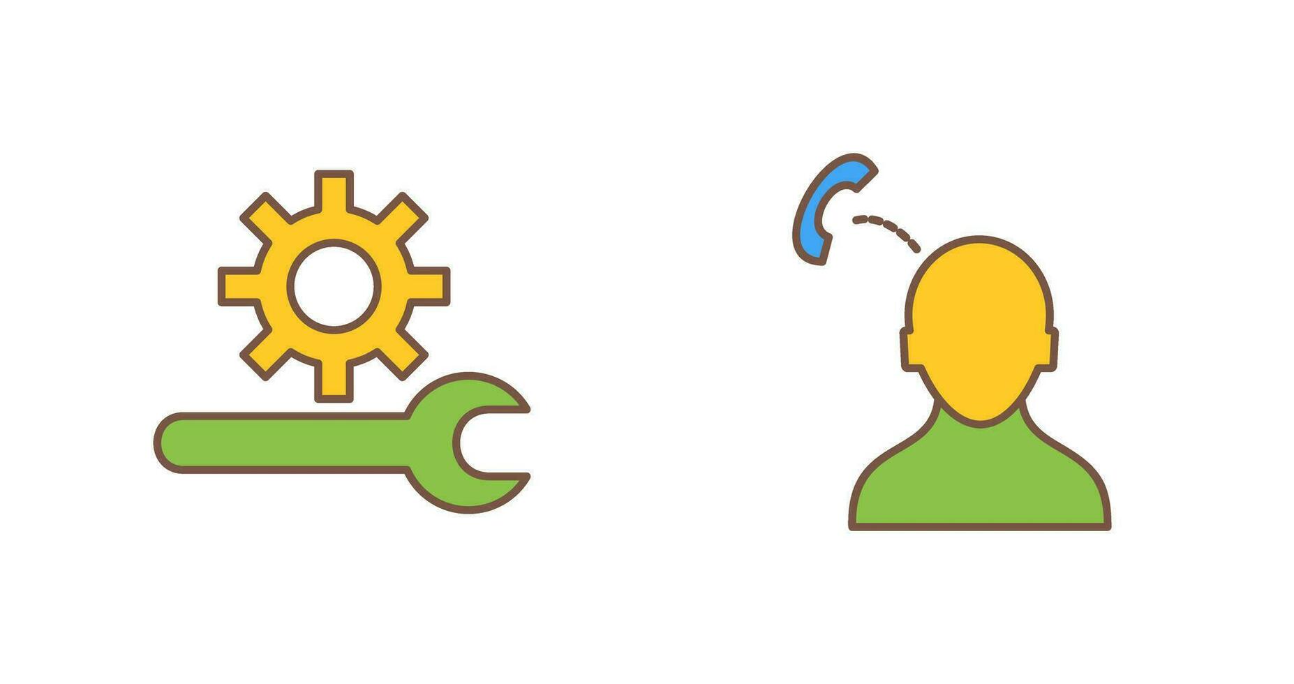 Technical Support and strategy consultation Icon vector