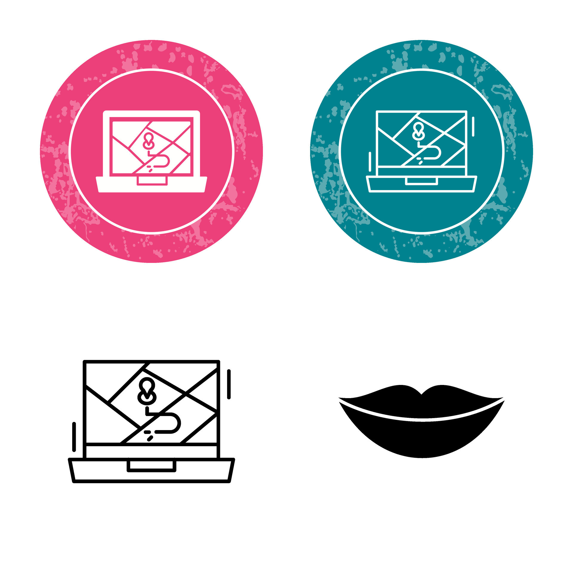 Google Map Vector Icon 33007981 Vector Art at Vecteezy