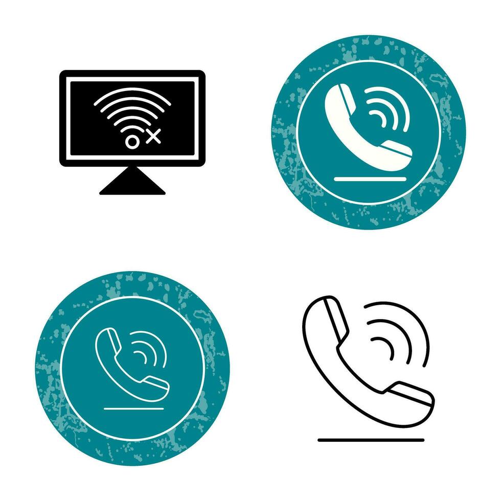 Disconnected Network Vector Icon