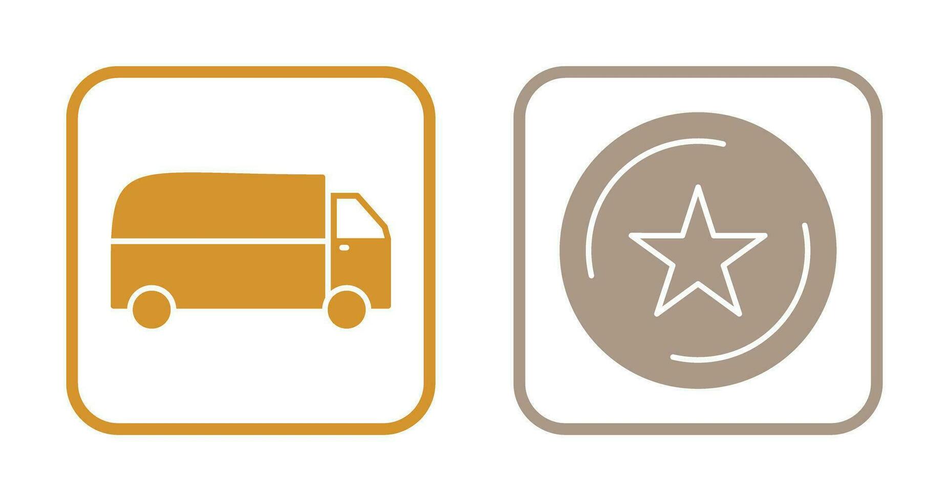 favorite and home delivery  Icon vector