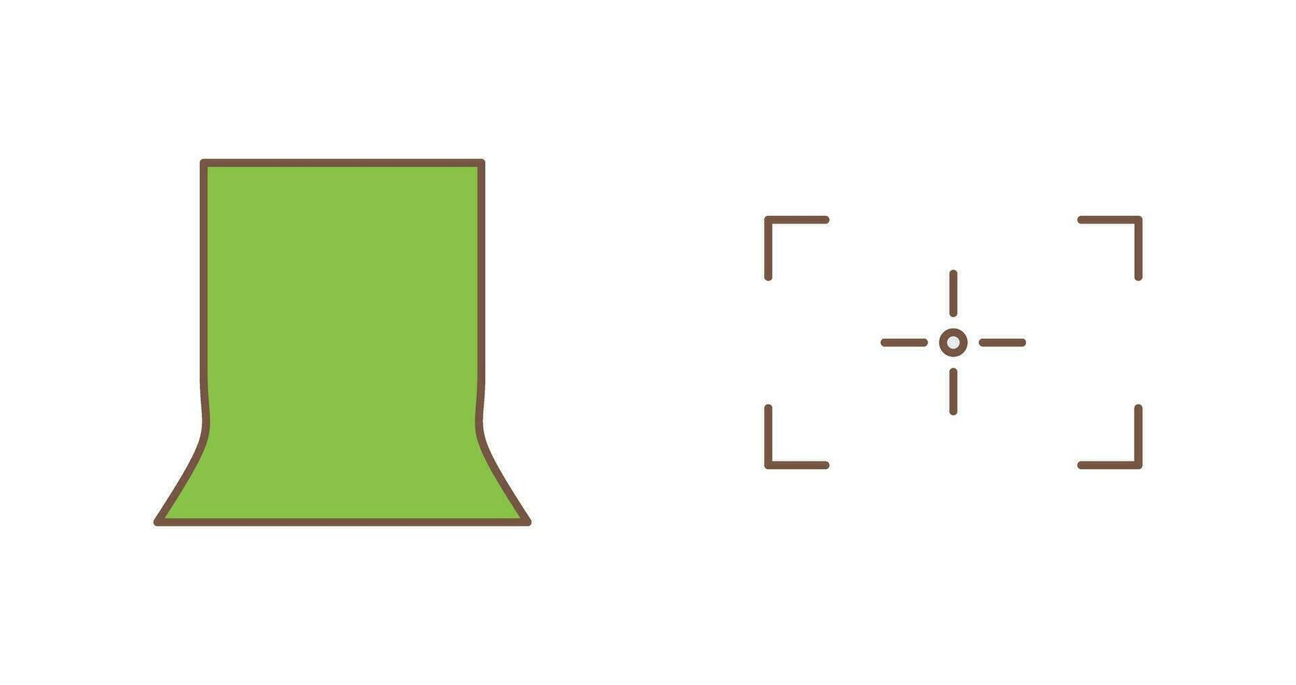 back stand and focus Icon vector
