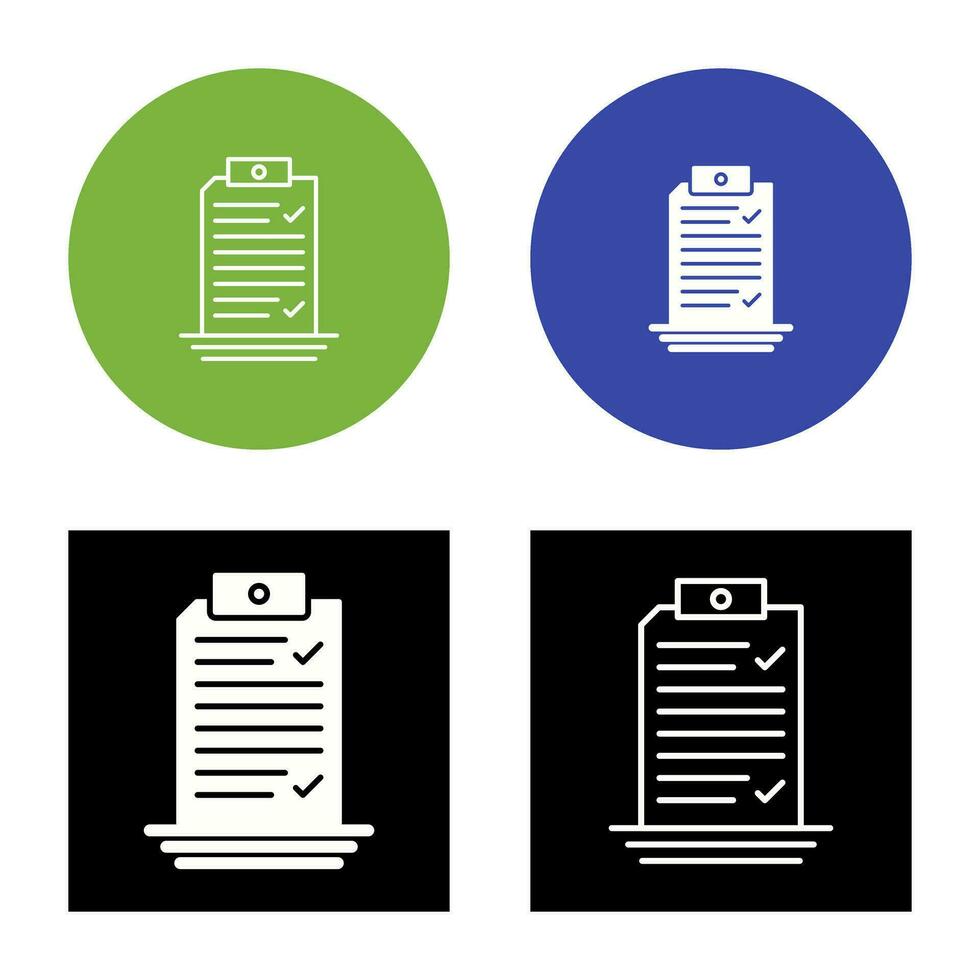 Check List Vector Icon
