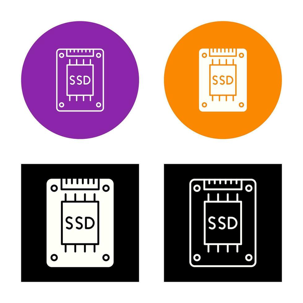 Ssd Vector Icon