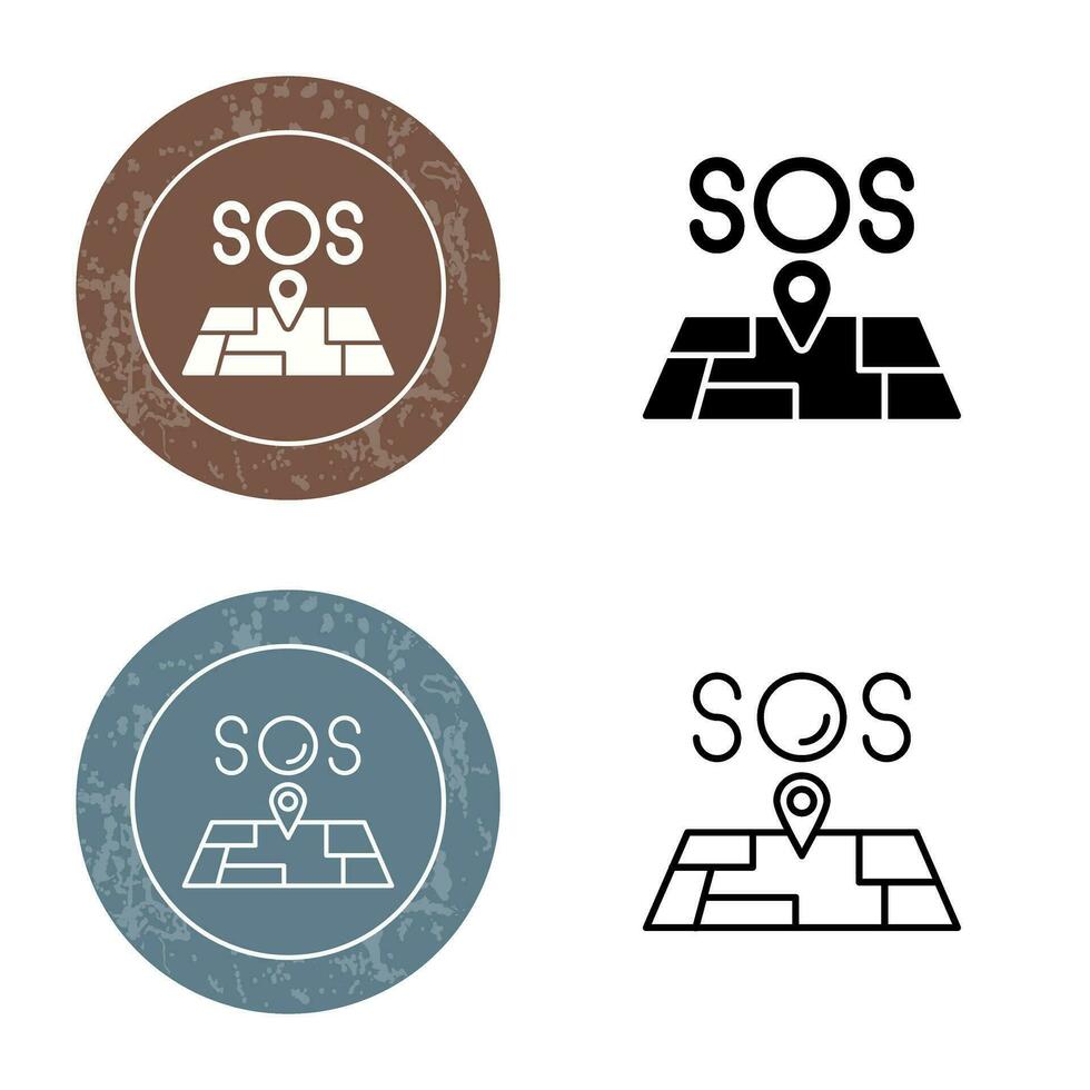 Sos Vector Icon