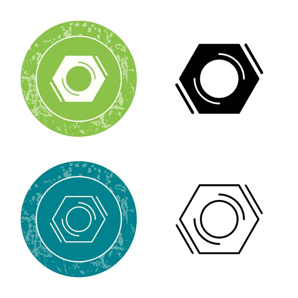 Nut Vector Icon