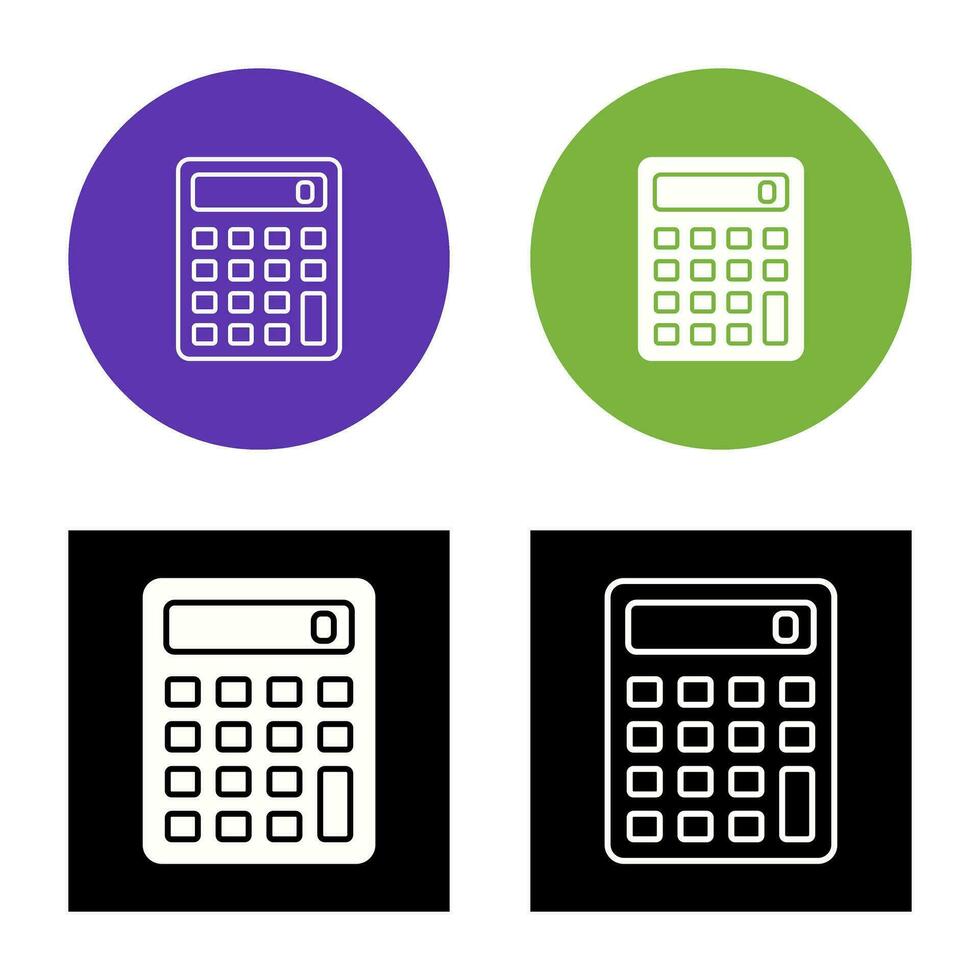 Calculator Vector Icon